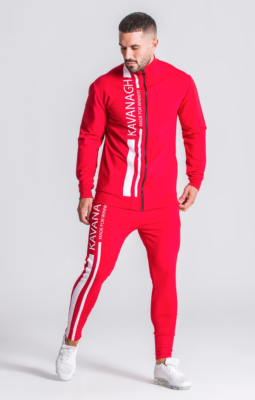 Gianni Kavanagh - Red Champion Racer Jacket - Mikina - Červená - Image 3