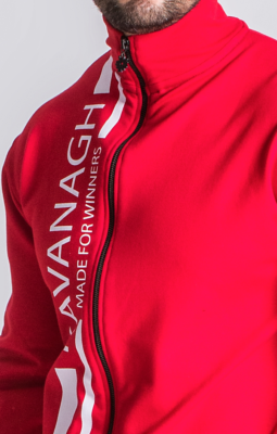 Gianni Kavanagh - Red Champion Racer Jacket - Mikina - Červená - Image 2