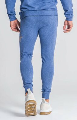 Gianni Kavanagh - Heather Blue Diamond Joggers - Image 4