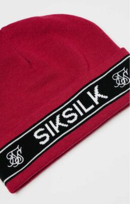 Sik Silk - Tape Beanie - Kulich - Červený - Image 2