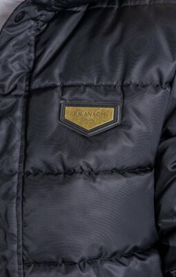 Gianni Kavanagh - Black Hooded Bomber Jacket - Image 2