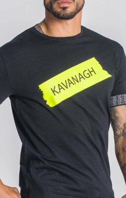 Gianni Kavanagh - Black Brooklyn GK elastic Tee - Image 2