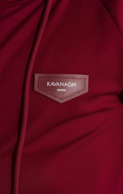 Gianni Kavanagh - Burgundy Core Elastic Hoodie Jacket - Image 2