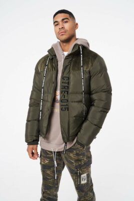The Couture Club - Slogan Puffer With Hood - Image 3