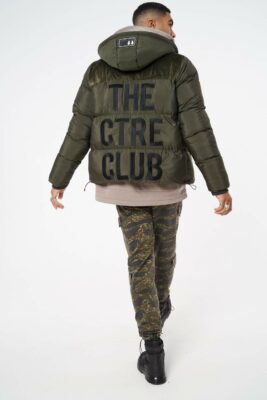 The Couture Club - Slogan Puffer With Hood - Image 4