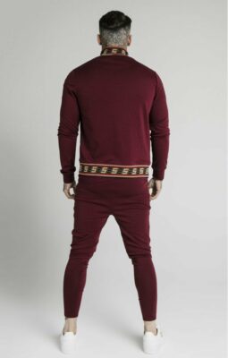 Sik Silk - Jacquard Retro Zip Through - Image 6