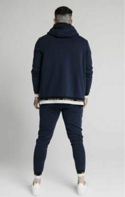 Sik Silk - Deluxe Zip Through Funnel Neck Hoodie - Image 6