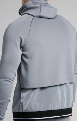 Sik Silk -  Adapt Crushed Nylon Zip Through - Image 2