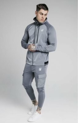 Sik Silk -  Adapt Crushed Nylon Zip Through - Image 3