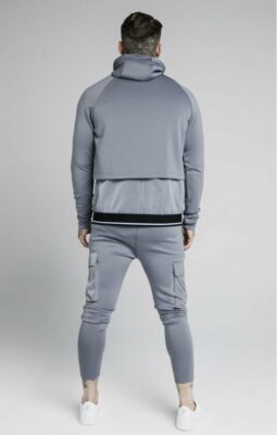 Sik Silk -  Adapt Crushed Nylon Zip Through - Image 4