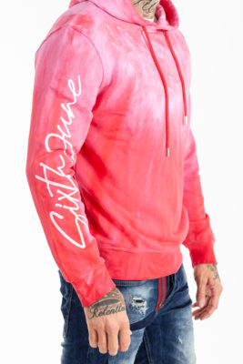 Sixth June - Washed Hoodie - Mikina - Růžová - Obrázek 2