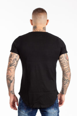 Sixth June - Rounded Bottom T-shirt - Triko - Černé - Image 3