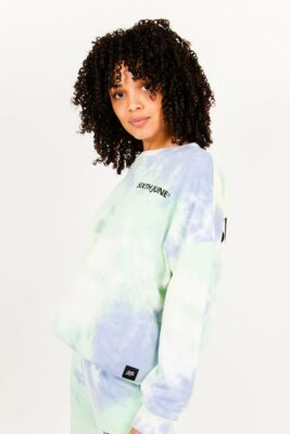 Sixth June - Tie and Dye Sweatshirt - Mikina - Zelená - Image 4