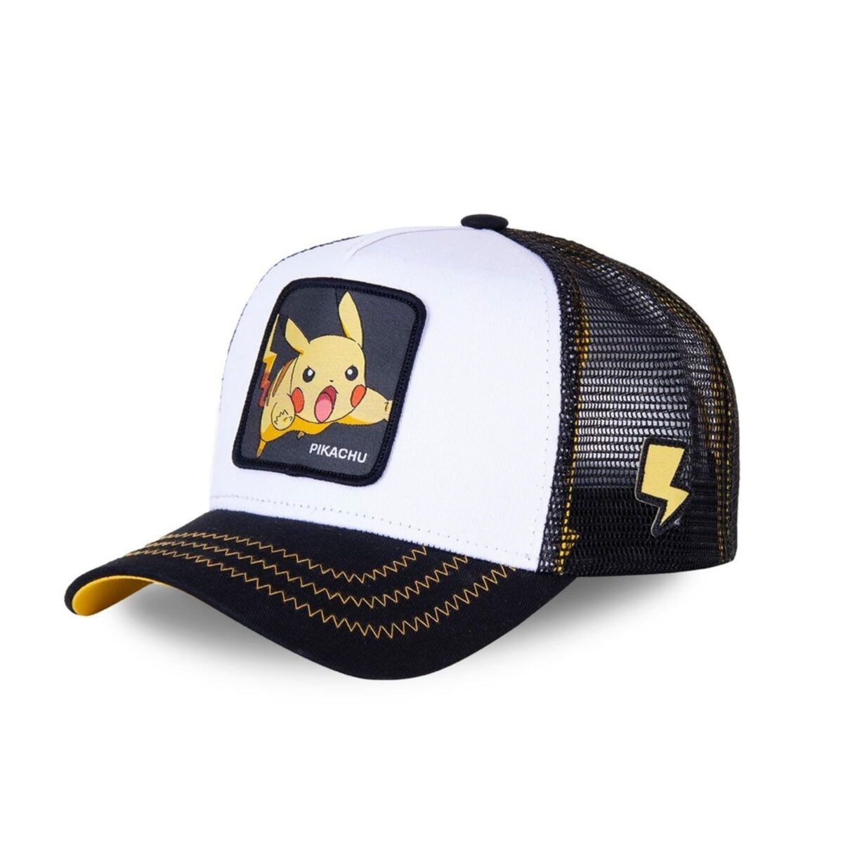 Capslab - Pokemon Pikachu - Kšiltovka - Bíločerná