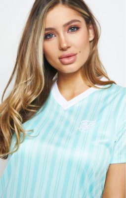 Sik Silk - Stripe Print T-Shirt Dress - Image 2