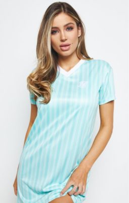 Sik Silk - Stripe Print T-Shirt Dress - Image 3