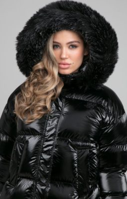 Sik Silk - Fur Padded Jacket - Image 2