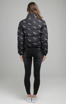 Sik Silk - All Over Print Padded Jacket - Image 4