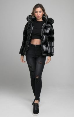 Sik Silk - Fur Padded Jacket - Image 3