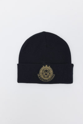 Messi x Sik Silk - Woven Badge Beanie - Kulich - Černý - Image 4