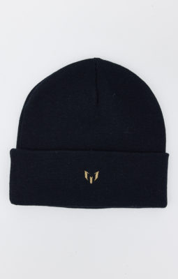 Messi x Sik Silk - Woven Badge Beanie - Kulich - Černý - Image 5