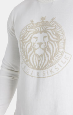 Messi x Sik Silk - Knit Lion Crew Sweat - Image 2