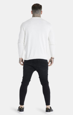 Messi x Sik Silk - Knit Lion Crew Sweat - Image 5