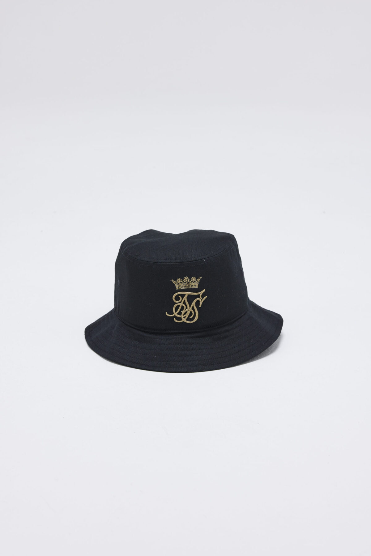 Messi x Sik Silk - Embroidered Logo Bucket Hat - Klobouk - Černý