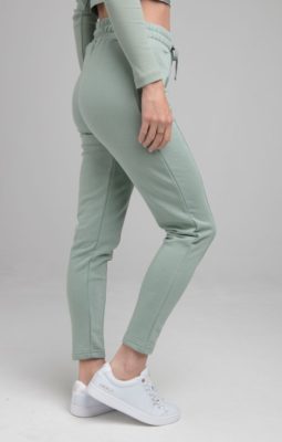 Sik Silk - High Waist Joggers - Tepláky - Zelené - Image 2