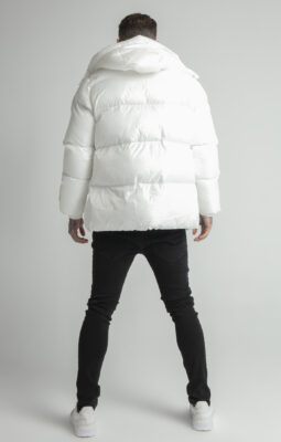 Messi x Sik Silk - Puffer Jacket - Pasová bunda - Bílá - Image 5