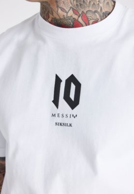 Messi x Sik Silk - Oversized Logo Tee - Image 2