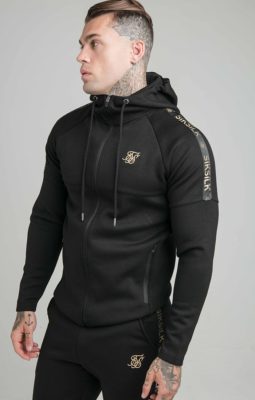 Sik Silk - Tape Zip Through Hoodie And Joggers Set - Image 2