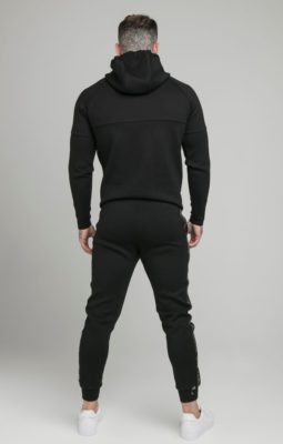 Sik Silk - Tape Zip Through Hoodie And Joggers Set - Image 4