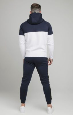 Sik Silk - Tape Zip Through Hoodie And Joggers Set - Image 4