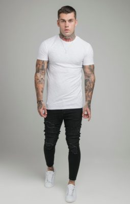Sik Silk - Jacquard Print Interlock Gym Tee - Image 3
