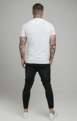 Sik Silk - Jacquard Print Interlock Gym Tee - Image 4