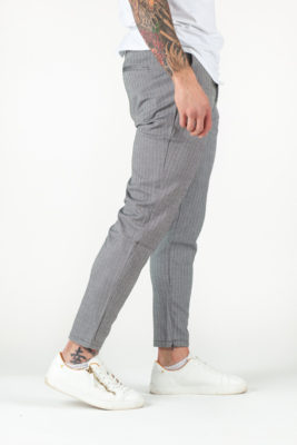 Y2 Premium - Herringbone - Kalhoty - Šedivé - Image 2