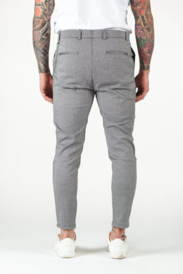Y2 Premium - Herringbone - Kalhoty - Šedivé - Image 3