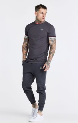 Sik Silk - Metallic Tape Joggers - Image 4