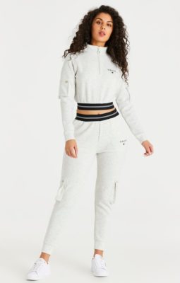 Sik Silk - Supremacy Cargo Track Pants - Tepláky - Šedivé - Image 3