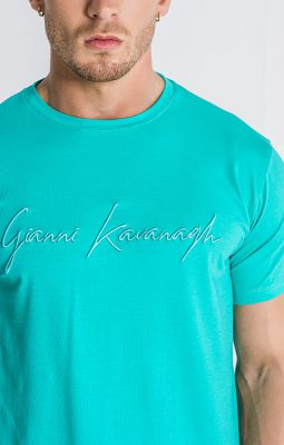 Gianni Kavanagh - Mint Winners Planet Tee - Triko - Tyrkysové - Image 2