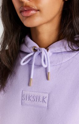 Sik Silk - Lilac Oversize Hoodie - Image 2