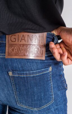 Gianni Kavanagh - Dark Blue Core Skinny Jeans - Džíny - Modré - Image 3