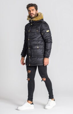 Gianni Kavanagh - Black DNA Coat - Dlouhá bunda - Černá - Image 3
